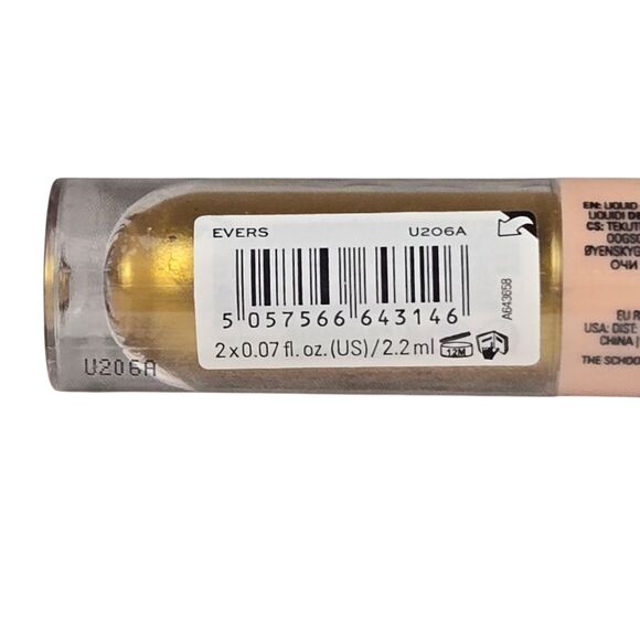 Revolution School for Good & Evil Dual Liquid Eyeshadow EVERS Pink Gold SEALED - Picture 4 of 4